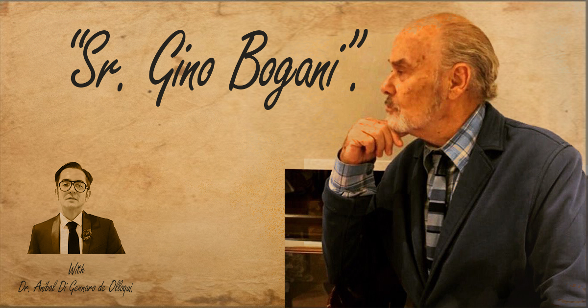 “Sr. Gino Bogani”.